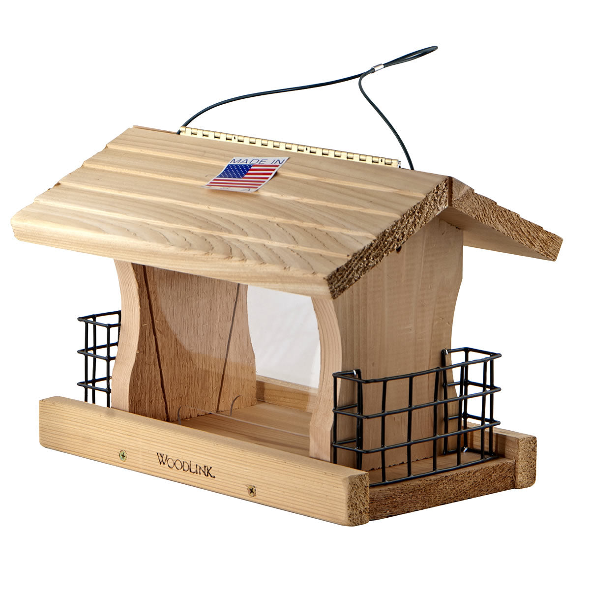 Deluxe Cedar Feeder with Suet Cages