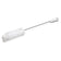 Foam Tipped Bird Feeder Brush with long wire handle, foam tip, and soft bristles for non-scratch cleaning of tube feeders.