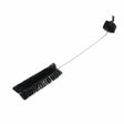 Best-1 Brush: A double-sided round brush with flexible bristles and a long wire, designed for thorough, non-scratch cleaning of bottle feeders. Measures 15.5 inches long.