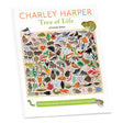 Charley Harper: Tree of Life Sticker Book featuring a cover with colorful animal stickers from Harper's painting, includes 175 reusable stickers in various sizes.