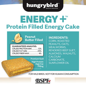 Energy+ Suet Cakes with Peanut Butter Filling, 12 Cakes