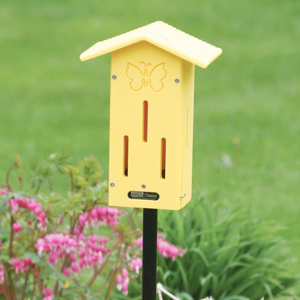 BirdsChoice Pole-Mounted Butterfly House