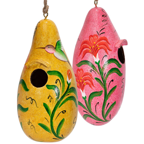 Hummingbird Gourd Birdhouse, Choose from 2 Colors – Duncraft