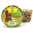 Fruit & Nut Snak™ with Berry Nuggets™ Stak'em, set of 4, featuring round suet cakes with seeds, nuts, and fruit for wild birds, designed for stack-able treat feeders.