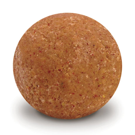 Hot Pepper Delight Dough Balls, 4 pack, shown as compact suet balls for birds, featuring ingredients like corn and red pepper, designed to deter squirrels.