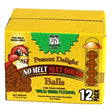 Peanut Delight Suet Balls, 12 pack, in a box. Suet balls for birds, 4 oz. each, containing corn, roasted peanuts, suet, and oats.