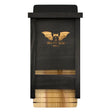 Single Chamber Bat House, Black, features a cedar construction with ventilation slots, rough landing strip, and bat silhouette, ideal for eco-friendly backyard mosquito control.