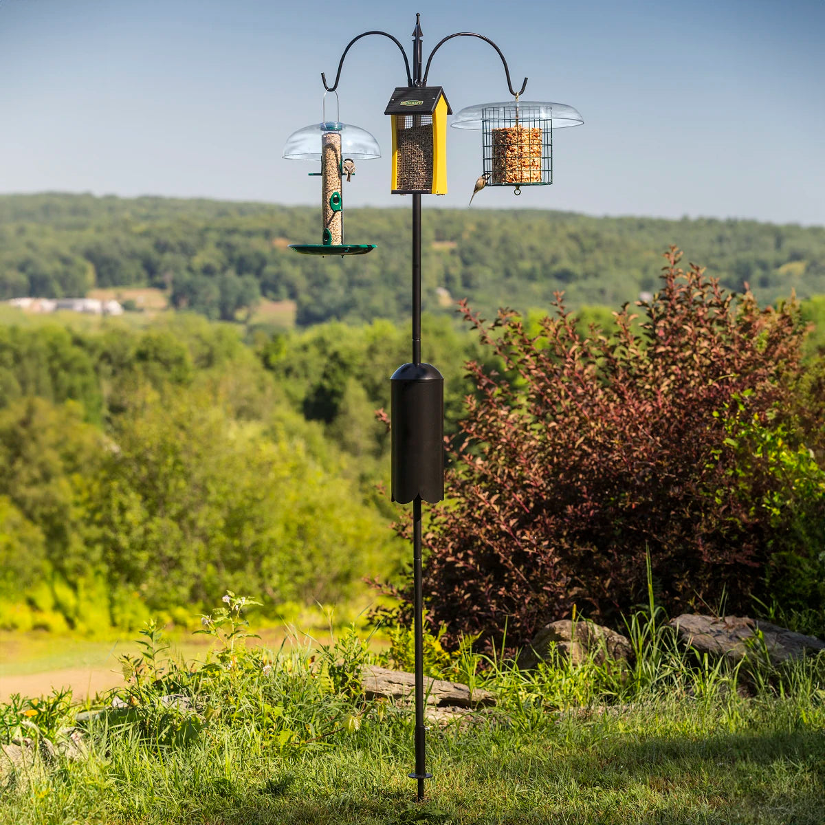 Squirrel-Proof Super Tall Triple Hanger