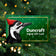 Duncraft digital gift card with woodpecker illustration on a Christmas tree background