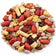 Cole's Nutberry Suet Blend Wild Bird Seed, 5-lb bag, showing a mix of nuts, seeds, and dried fruits for bird feeders.