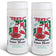 Best-1 Hummingbird Nectar, Set of 2: Two white bottles with red and green labels containing 100% natural, color-free powdered nectar for hummingbirds.