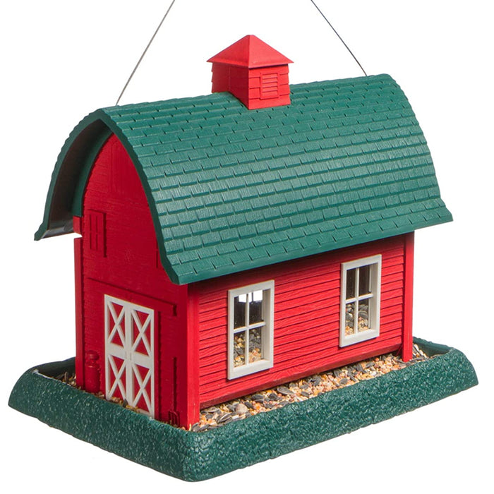 North States Red Barn Bird Feeder – Duncraft