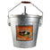 Wild Bird Seed Storage Bucket with Seed Scoop, featuring a metal bucket with a handle, double locking lid, and a colorful Wild Bird Mix label.