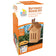 Butterfly House DIY Craft Kit box featuring assembly instructions and decorative stickers for building a butterfly nesting house with fly-through openings, suitable for children ages 5 and up.