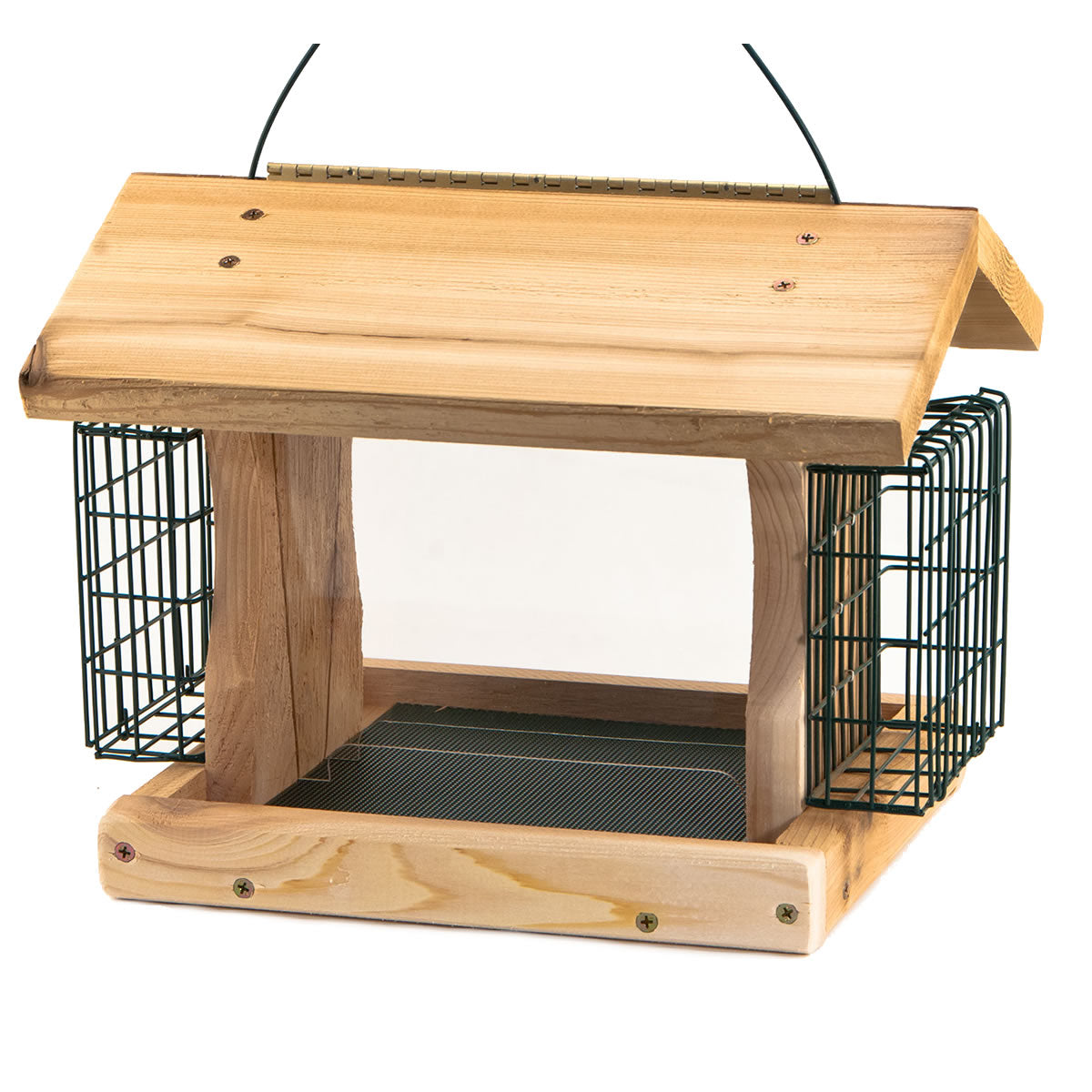 Premier Cedar Feeder with Suet Cages