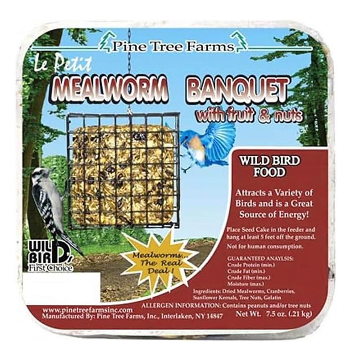 Le Petit Mealworm Banquet Seed Cake