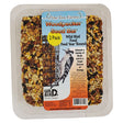 Woodpecker Seed Bars, 2 Pack, in a plastic container, showcasing premium mixed nuts and seeds for bird feeders, ideal for year-round bird attraction and feeding.