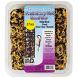 Fruit Berry Nut Seed Bar, 2 Pack; pressed seed/nut/berry bars for bird feeders, featuring sunflower seeds, millets, nuts, and berries. Ideal for year-round bird feeding.