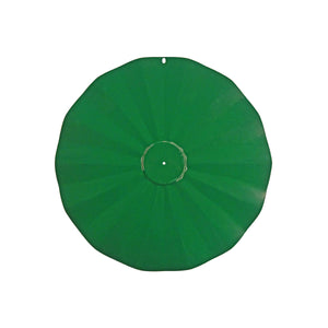 Extra Large Hanging Disk Squirrel Baffle, Green