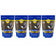 Four packages of Suet Minis insect blend on a white background