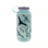 Hawks in Flight Nalgene Water Bottle, Seafoam, featuring illustrations of birds in flight, wide mouth, 32 oz, made with 50% recycled content.