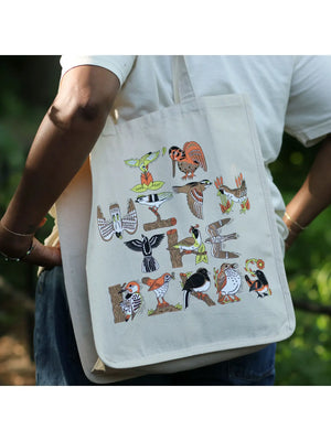 Bird Collective I'm with the Birds Tote Bag