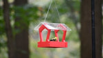 Duncraft Heritage Platform Feeder, Red