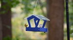 Duncraft Heritage Platform Feeder, Navy Blue