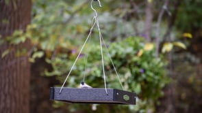 Duncraft Classic Bird Safe Platform Feeder, Black