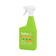 Garden Animal Repellent RTU Spray, 24 oz., features a green plastic bottle with a white handle, designed to repel various animals from gardens.