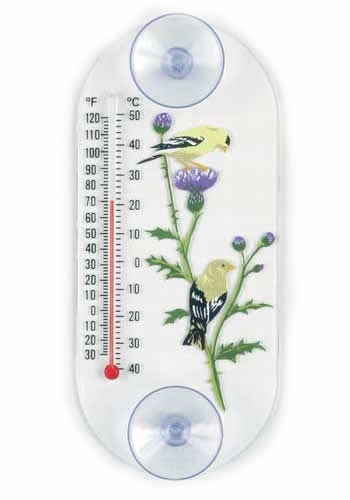 Aspects Finch Window Thermometer