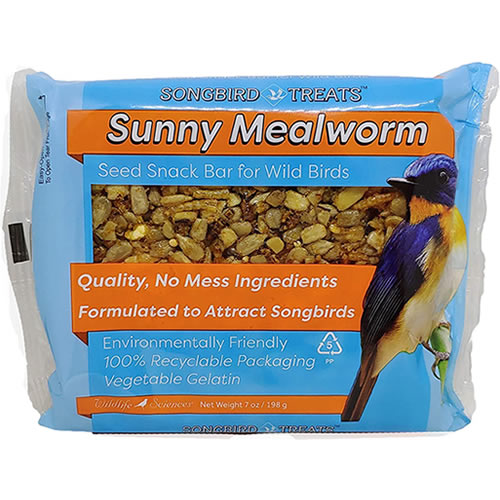 Sunny Mealworm Seed Bar, Set of 4