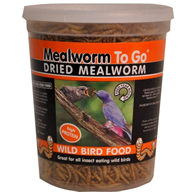 Dried Mealworms To Go 5.5 oz.