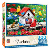 Audubon An American Birdhouse, 300 pc. EzGrip Puzzle