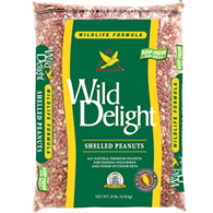 Wild Delight Shelled Peanuts Wild Bird Seed, 10-lb bag