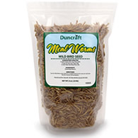 Duncraft Dried Mealworms, 8 oz.