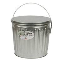 5 Gallon Galvanized Can with Lid