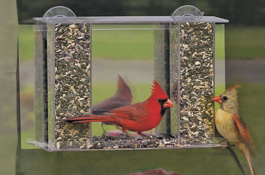 Enjoy the largest selection of Window Bird Feeders, Made in the USA