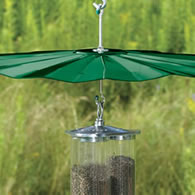 Extra Large Hanging Disk Squirrel Baffle, Green